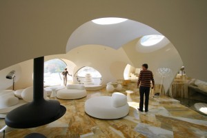 vue salon maison Gaudet à Tourrettes-sur-Loup