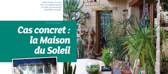 Une serre bioclimatique pour chauffer la maison bulle !