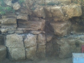 Murs de la caverne d&rsquo;ali baba