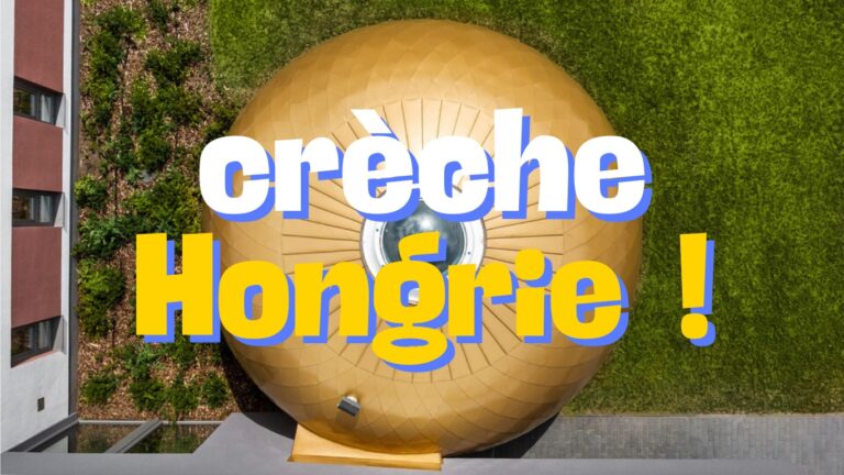 vue aérienne sur le skydome d'une des sphères de la crèche de Székesfehérvár en Hongrie, avec ses écailles dorées