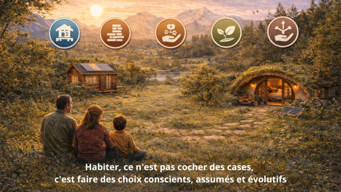 Habiter, ce n'est pas cocher des cases, c'est faire des choix conscients, assumés et évolutifs