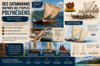 Catamarans James Wharram inspirés des doubles canoës polynésiens traditionnels
