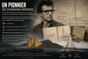James Wharram pionnier des catamarans modernes inspirés des embarcations polynésiennes traditionnelles