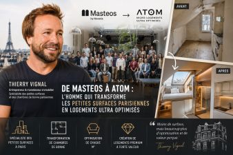 Thierry Vignal et l’évolution de Masteos vers Atom spécialisé dans les micro-logements et chambres de bonne parisiennes