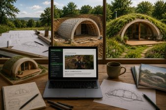 Plans, formation en ligne et étapes de construction d’un GreenPod jusqu’à l’habitat terminé