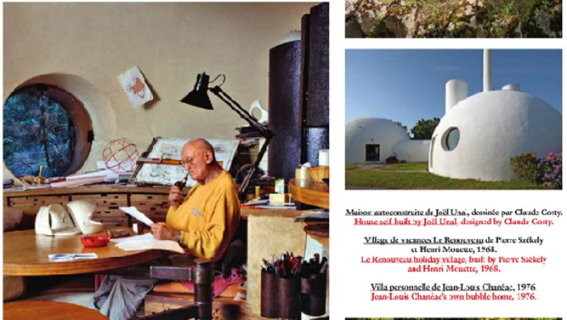 Antti Lovag dans sa bulle