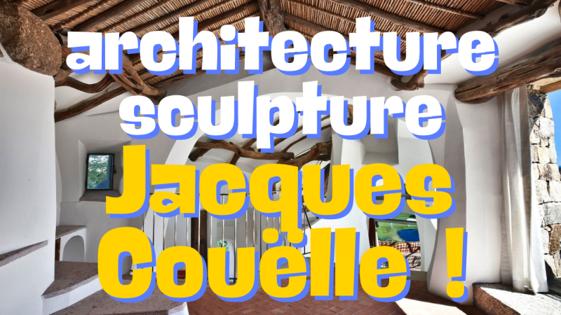 article du blog habitat bulles sur l'architecture sculpture selon l'architecte Jacques Couëlle